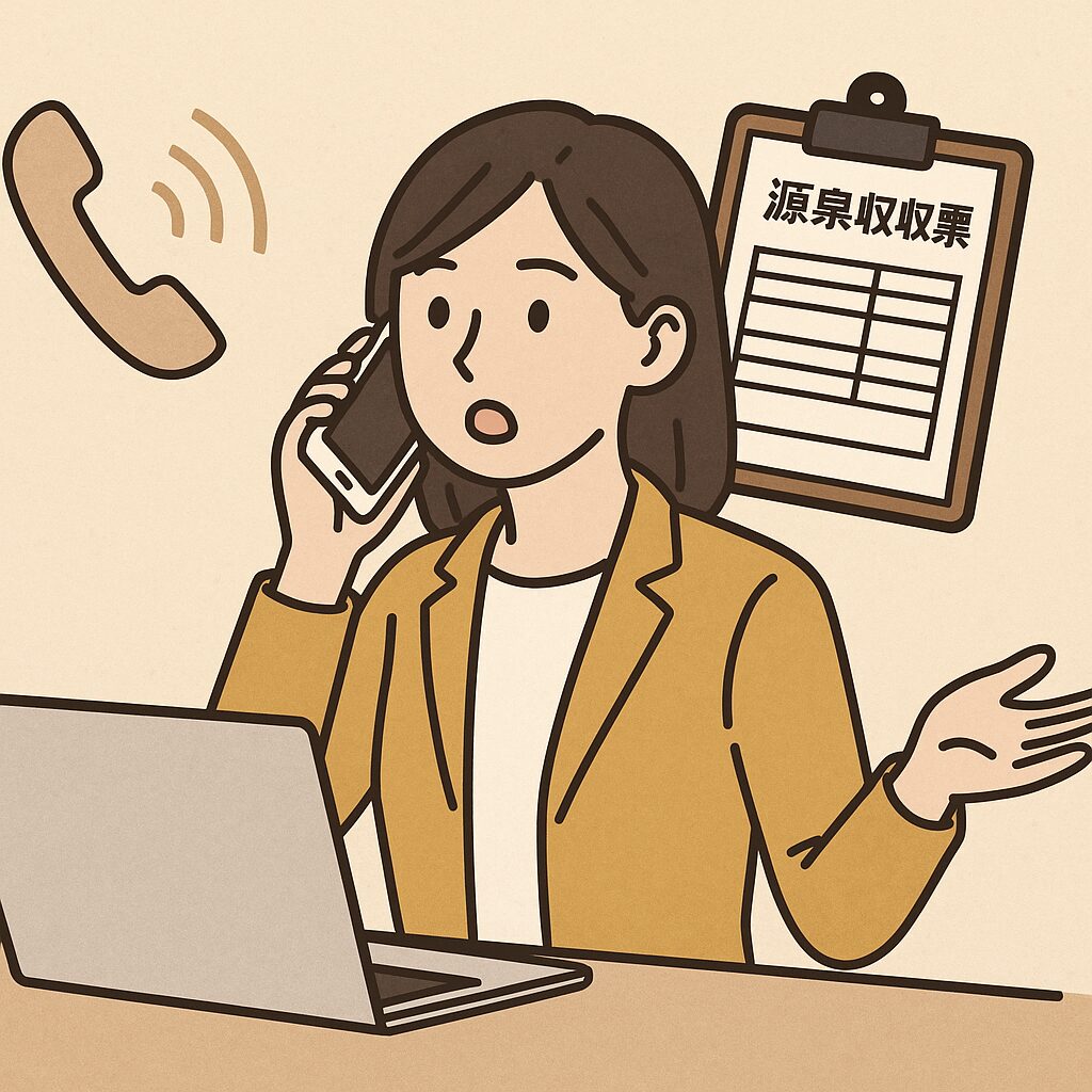 前職の源泉徴収票のもらい方｜電話で取り寄せる方法と例文ガイド